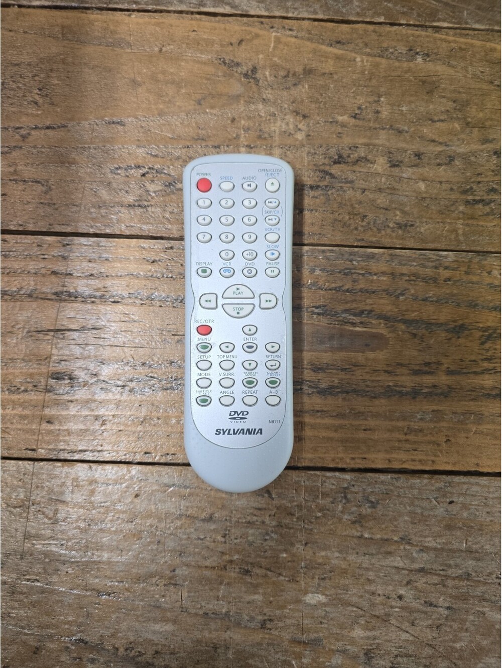 Sylvania VCR-DVD Remote Controller NB111 OEM